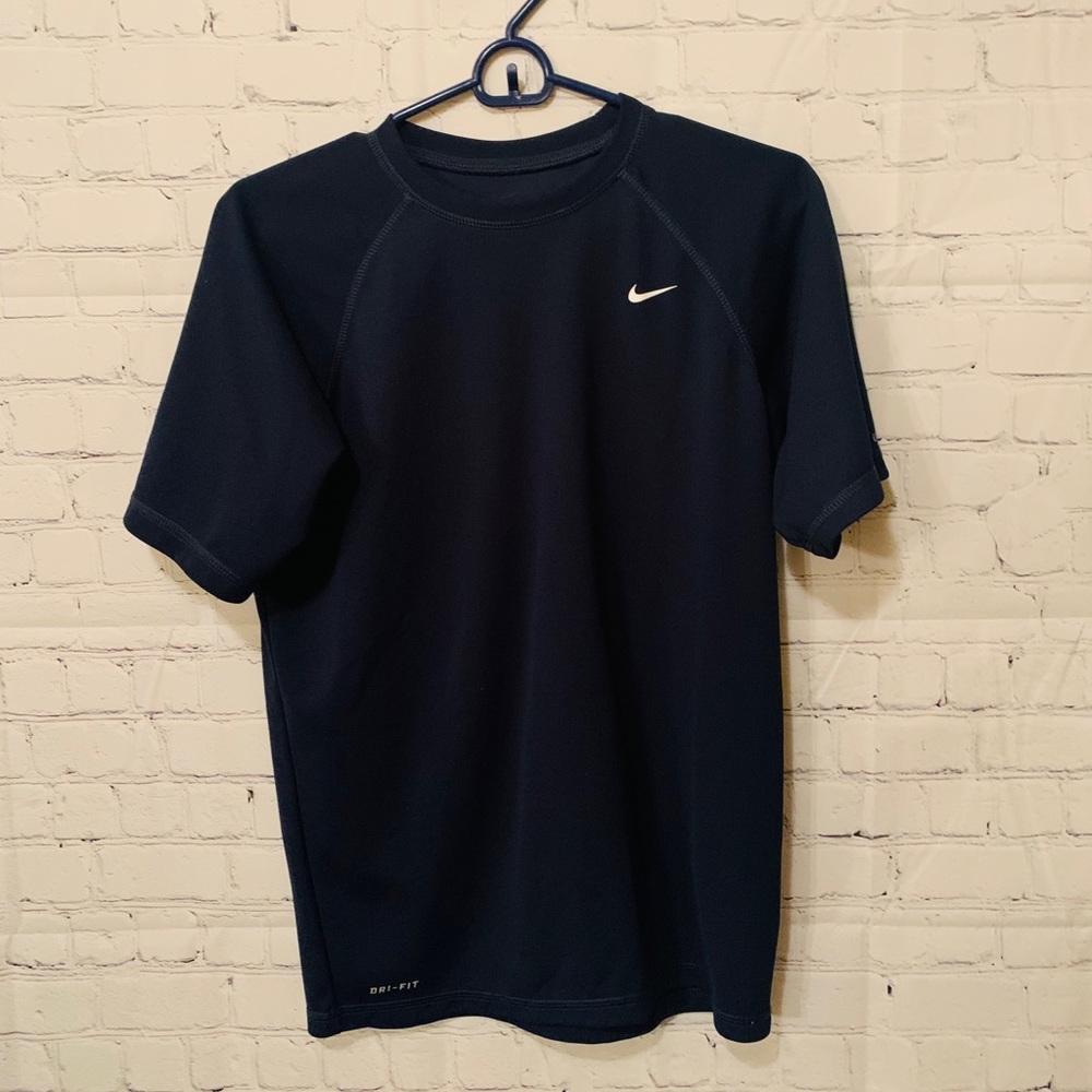 Men’s Nike Dry Fit Shirt Navy Sz S